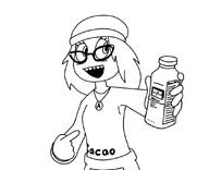 avengers beanie blush cute cute_girl girl glasses hair nentendo_switch soy soylent soylent_(cacao) variant:soytan video_game videogame videogames woman // 890x725 // 60.0KB