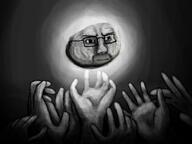 angry arm art closed_mouth dark get glasses hand rock shadow soyjak variant:soyak // 1000x750 // 445.6KB