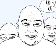 ear eyebrows eyes meta:tagme mouth multiple_soyjaks nose open_mouth stubble variant:igor // 736x720 // 66.0KB