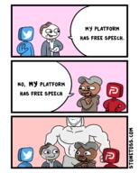 buff cartoon comic elon_musk full_body kanye_west parler shorts soyjak soyjak_party stonetoss text twitter variant:impish_soyak_ears // 1280x1600 // 160.5KB