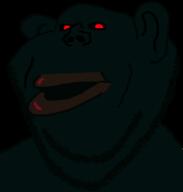 amerimutt black_background dar la_luz_extinguida no_teeth ominous subvariant:impish_amerimutt variant:impish_soyak_ears // 598x628 // 18.0KB