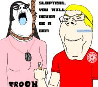 ack anti_soytan artist:sloptranwnbag canada gem hanging pink_shirt red_shirt ring sloptranwnbag_(namefag) sonnenrad soybooru subvariant:wholesome_soyjak symbol trvke variant:gapejak variant:hydejak variant:soytan // 1305x1163 // 190.8KB