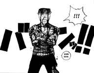 anime chud closed_mouth glasses hair nothing_ever_happens subvariant:pol_face text variant:chudjak zoro // 714x556 // 43.5KB