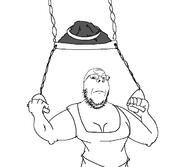 angry arm clothes glasses hand rock sleeveless_shirt soyjak stubble variant:gapejak // 1240x1080 // 47.8KB