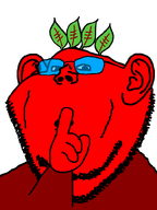 arm beetroot broot emoticon finger glasses hand leaf red_skin series:brootmoji shush shushing stubble transparent_background variant:impish_soyak_ears 🤫 // 598x800 // 22.0KB
