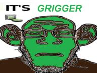 black_skin closed_eyes closed_mouth ear glasses green grigger its_over sad soyjak stubble text variant:markiplier_soyjak // 987x750 // 109.8KB