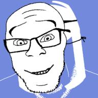 2soyjaks discord glasses mask smile soyjak stubble variant:cobson variant:feraljak // 721x720 // 53.6KB