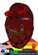 9a0c 9a0c_(pedophile admin black_skin boylover_symbol flag:lgbt_pride_flag glasses janny nambla pedophile poop smile spade std stubble subvariant:wholesome_soyjak tinted_glasses variant:gapejak zoophile // 600x864 // 184.2KB