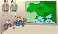 2soyjaks azog azov_battalion blood bloodshot_eyes cross donald_trump flag flag:russia flag:united_states full_body glasses hanging leg marichka mustache neovagina open_mouth pig pink_skin rope russia soyjak stubble subvariant:massjak subvariant:wholesome_soyjak suicide tongue tranny ukraine united_states variant:bernd variant:gapejak vladimir_putin yellow_teeth z_(russian_symbol) // 914x542 // 240.9KB