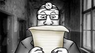 angry animated artist:doddermod asylum biting_lip blood bloodshot_eyes brown_eyes central_intelligence_agency clenched_teeth closed_mouth clothes creepy doctor dr_soyberg ear eyebags glasses glowie glowing green_skin hairy insane irl_background looking_at_you meds men_in_black multiple_soyjaks murder neuralizer open_mouth padded_cell rage reading schizo screaming shading smile sound soyjak soysylum sproke straightjacket stubble suit text tired variant:a24_slowburn_soyjak variant:feraljak variant:markiplier_soyjak variant:nojak variant:soyak video wrinkles // 1280x720, 52.9s // 10.9MB