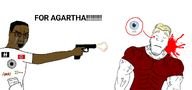 poltard 2soyjaks a10_eyes agartha angry arrow aryan black_hair blond blood bloodshot_eyes blue_eyes brown_skin chad chud closed_eyes closed_mouth clothes crying dead dna_test flag:nazi_germany glasses gun its_over markiplier muscular_male nazism open_mouth shitskin shooting soyjak stubble swastika teeth text variant:chudjak variant:markiplier_soyjak white_background white_skin yellow_teeth // 1095x514 // 195.0KB