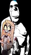 biting_lip black_sclera charlie_morningstar chest_hair clothes creepy glasses hat hazbin_hotel judaism kippah meta:pornographic_content nsfw ominous penis pubic_hair shadow smile soyjak spindlehorse_toons star_of_david subvariant:hornyson variant:cobson vein veiny_cock vivziepop yellow_sclera // 1096x1972 // 405.2KB