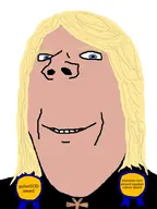 ankh award black_shirt blue_eyes karl_sanders long_hair metal_(music) nile_(band) subvariant:wholesome_soyjak variant:gapejak variant:soyak wrinkles yellow_hair // 600x800 // 90.6KB
