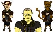 3soyjaks aldmeri_dominion altmer angry animal bosmer brown_hair buff cat cat_ear closed_mouth elves full_body furry glasses hair khajiit pointy_ears red_eyes soyjak subvariant:chudjak_front subvariant:muscular_chud subvariant:unbotheredchud swastika tail thalmor_justiciar the_elder_scrolls the_elder_scrolls_online the_elder_scrolls_v:_skyrim variant:chudjak vein video_game whisker white_skin wood_elf yellow_eyes yellow_hair yellow_skin // 2140x1264 // 558.8KB