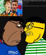 angry brown_skin celtic_fc china football gook ireland jersey looking_at_each_other nigger rangers_fc subvariant:feralside subvariant:sidecob united_kingdom variant:cobson variant:feraljak yellow_skin you're_the_same youtube // 1499x1798 // 990.2KB