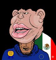2soyjaks ai_slop angry brown_skin ear euromutt fat flag:european_union flag:mexico fusion google_gemini hybrid lips meta:ai_generated mexico meximutt most_obsessed_faggot_award open_mouth subvariant:euromutt variant:markiplier_soyjak variant:meximutt // 481x512 // 241.5KB
