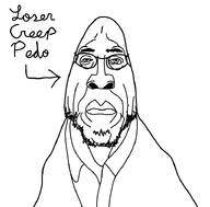 arrow closed_mouth glasses large_lips neutral stubble text turkey_tom variant:unknown // 736x723 // 18.9KB