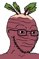 beetroot dinghington_(user) food forehead_lines meta:namefags meta:self_insert no_mouth no_nose plant series:foodeez! variant:soyak vegetable wrinkles // 641x960 // 25.4KB