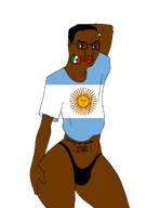 black_skin femboy flag:argentina flag:mexico full_body panties red_lips sissy spanish_text sun text transparent_background variant:chudjak // 1000x1300 // 81.1KB