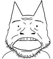 cat_ear no_glasses open_mouth series:unfunnycreature soyjak stubble unfunny_creature variant:coinjak // 417x459 // 34.8KB