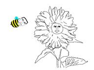 bee beehive chuddy honey nature objectsoy outside peaceful plant plants soyjak subvariant:pol_face sun sunflower traced variant:chudjak // 1146x854 // 176.4KB