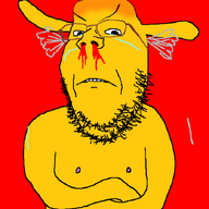 angry animated animation beard blood dog ext=gif frown janny nipple rules seething variant:gapejak video yelling yellow // 700x1230 // 347.9KB