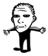 arm closed_mouth clothes ear full_body hair hand kuz oekaki redraw soyjak variant:kuzjak // 325x375 // 37.2KB