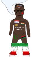 VIO black_skin blacked canada crescent_and_star flag flag:canada flag:india flag:iran flag:pan-african flag:panslavic hello_my_name_is_(sticker) india iran islam maple_leaf nigger pajeet pan_african pan_slavism persian_text queen_of_spades small_penis speech_bubble subvariant:obsessedchud text variant:chudjak victorio // 1092x1911 // 179.6KB
