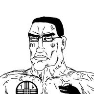 buff closed_mouth ear glasses hair mongol redraw soyjak subvariant:chudjak_front subvariant:perceptive_chud tengrism turan turkic variant:chudjak // 799x799 // 41.4KB