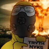 gas_mask glasses hazmat_suit sign soyjak truth_nuke variant:dubbbzjak // 400x400 // 94.5KB