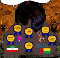 ack autism award black_excellence black_skin bloodshot_eyes clothes coal crying deformed flag:guinea_bissau flag:somaliland glasses hand hanging open_mouth pile pill planned_parenthood puzzle ribbon rope series:coonfags soyjak speech_bubble_empty stubble subvariant:brunetto suicide taco_bell text tongue trend:slopjak variant:bernd // 726x711 // 426.4KB
