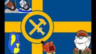 4soyjaks ack animal beard brown_skin closed_mouth clothes communism ear fascism flag front_fac glasses hanging hat imp islam judaism kippah military_cap music nazbol nazism necktie nutwave porky rope smile socialist soyjak squirrel strasserism stubble subvariant:feralsquirrel suicide sweden sweden_yes the_internationale tongue uniform variant:bernd variant:feraljak variant:impish_soyak_ears video workers_nationale yellow_teeth // 1920x1080, 74.8s // 17.7MB