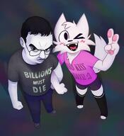 antimatter arm art blush boykisser boykissersilly_cat brimstone chud closed_mouth clothes coal dust ear fangs frown glasses gravestone hand mauzymice millions_must_die niggerstone open_mouth paw peace_sign redraw smile soyjak tail teeth thigh_highs tongue vantablack variant:chudjak variant:poopson wink // 2041x2234 // 503.4KB