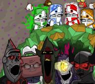 armor bowtie castle_crashers cave chicken clothes cloud crystal demon dragon electricity fire glowing goat hat hawk helmet horn ice knight lightning poison ram red_eyes skeleton variant:chudjak variant:cobson variant:feraljak variant:gapejak wizard // 1920x1700 // 1.6MB