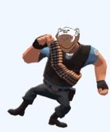 animated bald beard dance ear ext=gif grin heavy_(tf2) heavy_weapons_guy meta:tagme smile soyjak stubble team_fortress_2 variant:impish_soyak_ears // 418x498 // 779.9KB