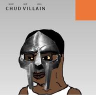 album_cover black_skin clothes glasses mf_doom music mustache sleeveless_shirt soyjak stubble variant:chudjak yellow_sclera // 684x682 // 26.8KB