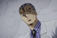 animated anime ext=gif jojos_bizarre_adventure kira_yoshikage rain soyjak subvariant:cobson_front variant:cobson // 498x329 // 1.8MB