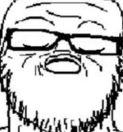 closed_mouth deformed glasses no_nose sad soyjak stubble variant:a24_slowburn_soyjak // 184x198 // 18.7KB