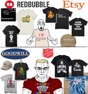 clothes etsy goodwill hat redbubble salvation_army shirts subvariant:muscular_chud tshirt twitter variant:chudjak variant:shirtjak // 1692x1804 // 1.8MB