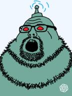 antenna bald chatgpt fat glasses neckbeard open_eyes open_mouth robot transparent_background variant:neckbeardjak // 479x640 // 26.2KB