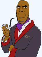 arm brown_skin hand pipe robe scarf smile smoking variant:cobson // 465x620 // 32.9KB