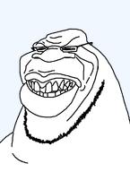 big_nose forehead_lines long_face open_mouth retard stubble teeth traced ugly variant:unknown // 736x975 // 39.4KB