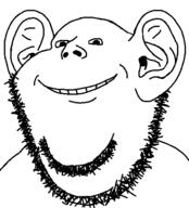 creative_commons_license ear redraw small_eyes smile soyjak stubble subvariant:wikiswede variant:impish_soyak_ears wikipedia // 426x469 // 41.7KB