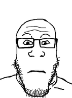 aliased closed_mouth front_facing glasses looking_at_you meta:not_a_duplicate monochrome remastered soyjak stubble subvariant:neutralplier template transparent_background variant:markiplier_soyjak // 600x810 // 26.8KB