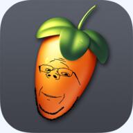 fl_studio food fruit glasses icon logo smile software stubble subvariant:wholesome_soyjak variant:gapejak // 512x512 // 195.1KB