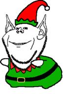 animated christmas dance dancing_swede ear elf pointy_ears smile soyjak stubble variant:impish_soyak_ears // 230x323 // 39.0KB
