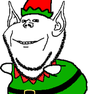animated christmas dance dancing_swede ear elf pointy_ears smile soyjak stubble variant:impish_soyak_ears // 230x323 // 39.0KB