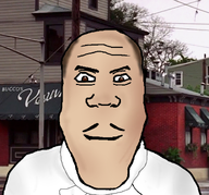 artie_bucco balding chef cook eyes irl irl_background moustache new_jersey nose restaurant robe smile sopranos subvariant:neutralplier the_sopranos variant:markiplier_soyjak // 1112x1036 // 1.2MB