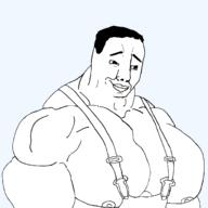 2k buff chud hair muscles muscular_male no_glasses strong subvariant:muscular_chud team_fortress_2 template transparent_background variant:chudjak // 2048x2048 // 143.3KB