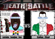 black_skin brown_hair brown_skin brown_troonjak buff countrywar death_battle eagle flag:italy flag:lgbt_pride_flag flag:mexico glasses holding_phone italian_chad(namefag) italian_flag italy lgbt_flag mexican_flag mexico moustache purple_hair satoko_houjou(namefag) small_penis subvariant:chudjak_front subvariant:muscular_chud swastika tongue_out tranny transgender_flag variant:bernd variant:chudjak white_skin yellow_teeth // 617x441 // 211.0KB